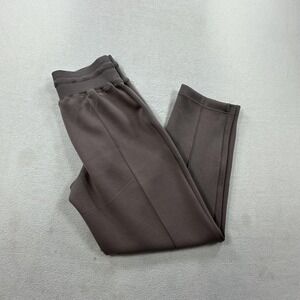 Spanx Pants Womens Medium Taupe Airessentials Luxe Tapered Pant Soft Lounge